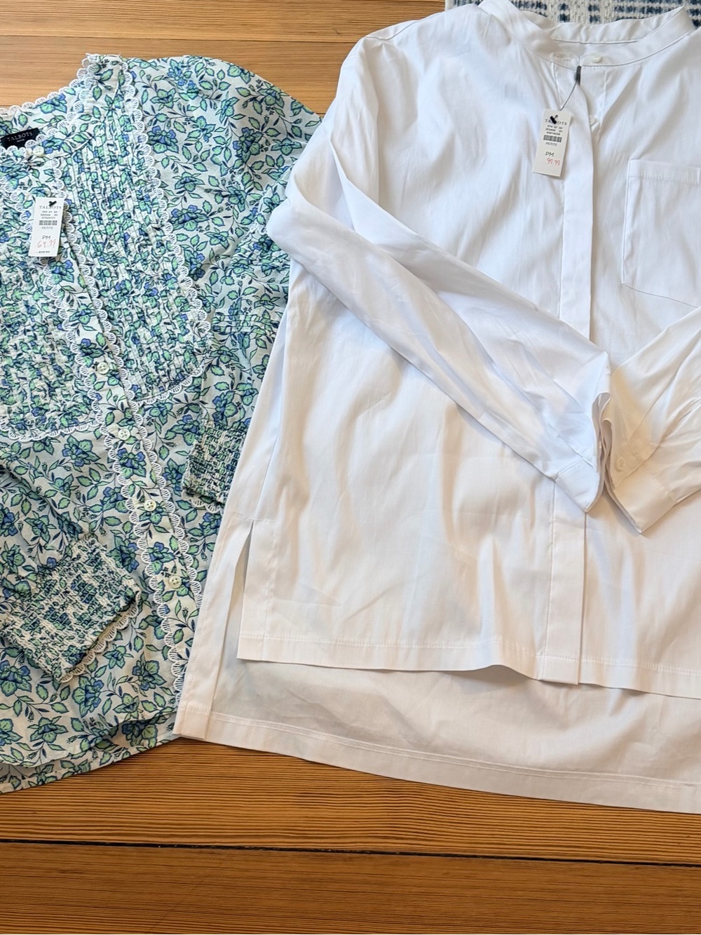 2 NWTS PM TALBOTS BLOUSES
